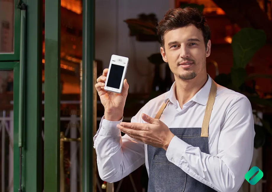 Terminal de Paiement à La Réunion compact et mobile - PAX-2