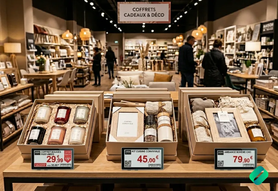 Etiquettes-electroniques-Offres-promo-point-de-vente-à-La-Réunion